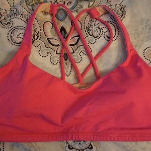 Pink lululemon bra set of 2